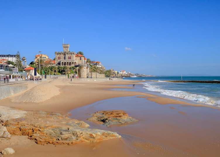 Beach at Estoril, Portugal