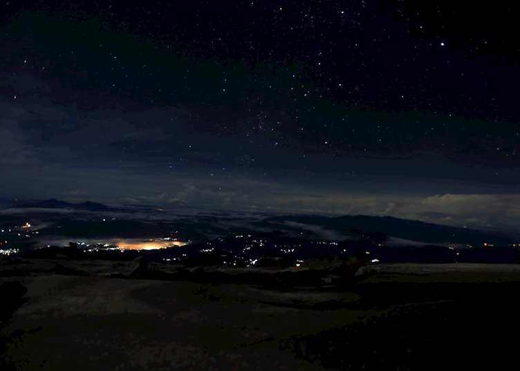 Heading to the summit of Mount Kinabalu overlooking KK