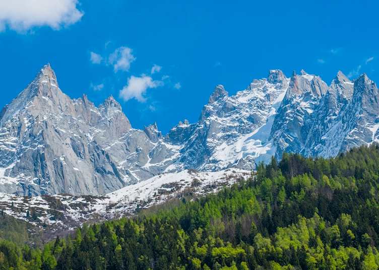 Alpine vistas, Chamonix