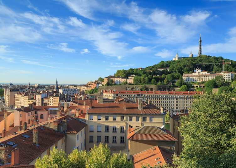Aerial views, Lyon