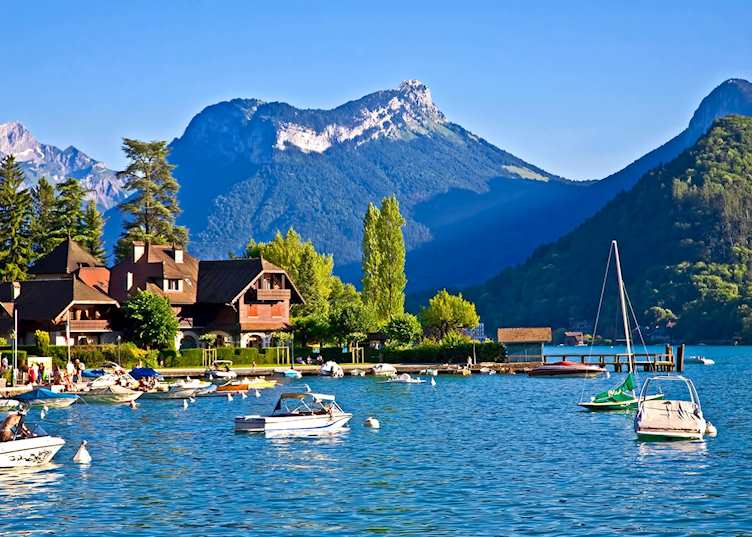 Views from the lake, Annecy
