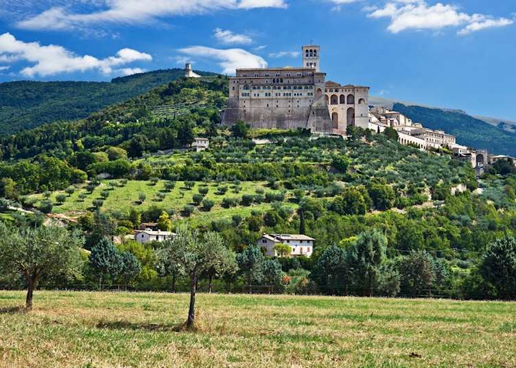 Views of Assisi from below, Assisi