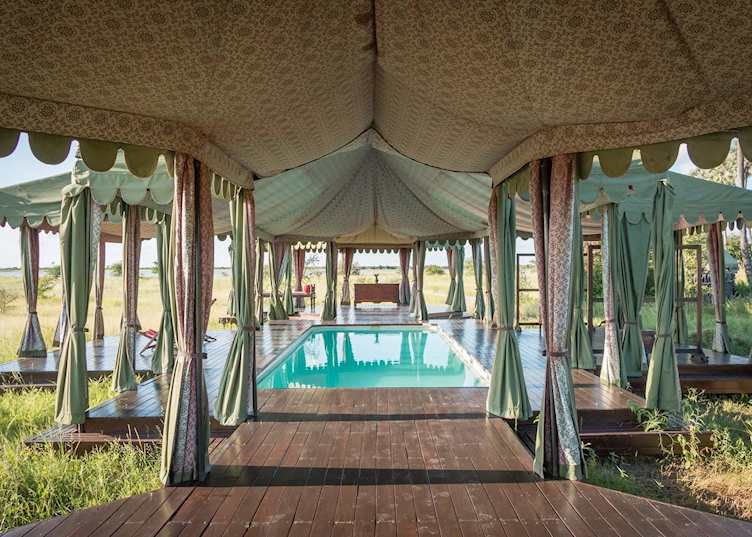 Jack's Camp swimming pool