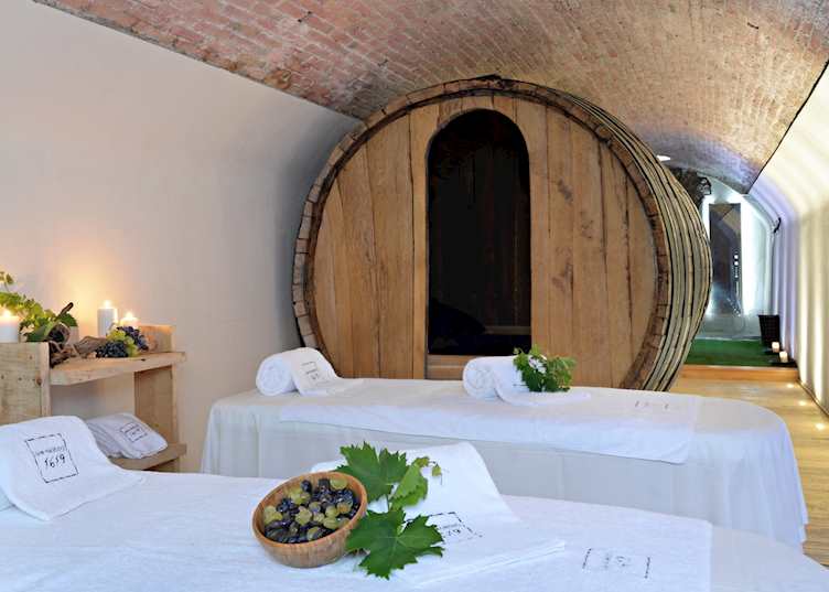 Wine therapy room, Relais San Maurizio