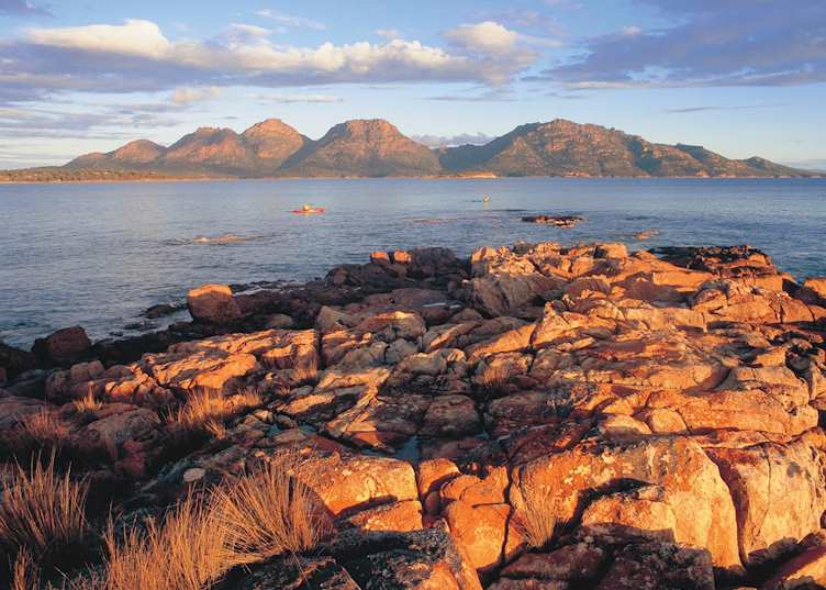 The Hazards mountain range, Freycinet National Park, Tasmania