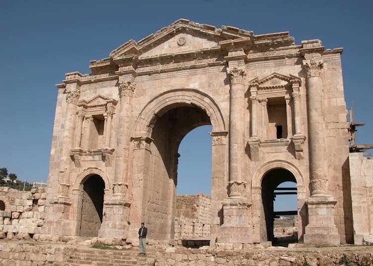 Hadrian's Arch, Jerash, Jordan
