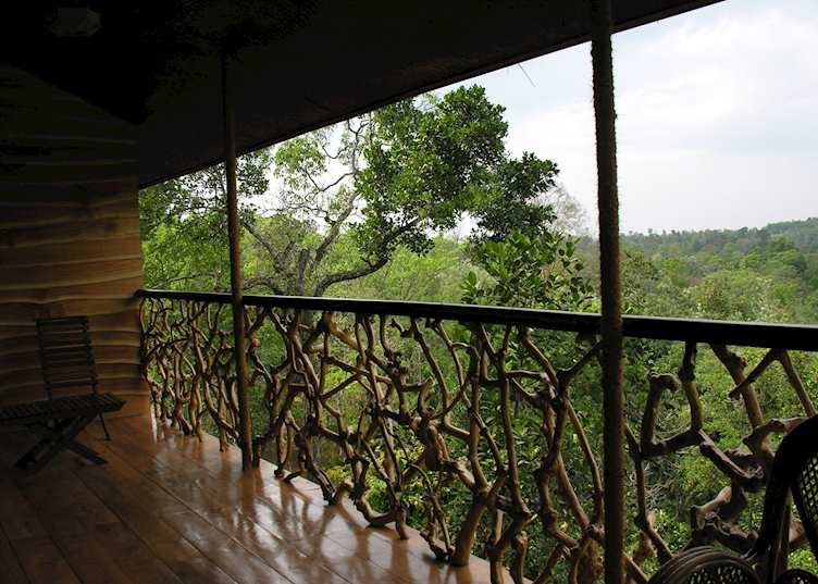 View from the Tree Villa at Tranquil Hideaway