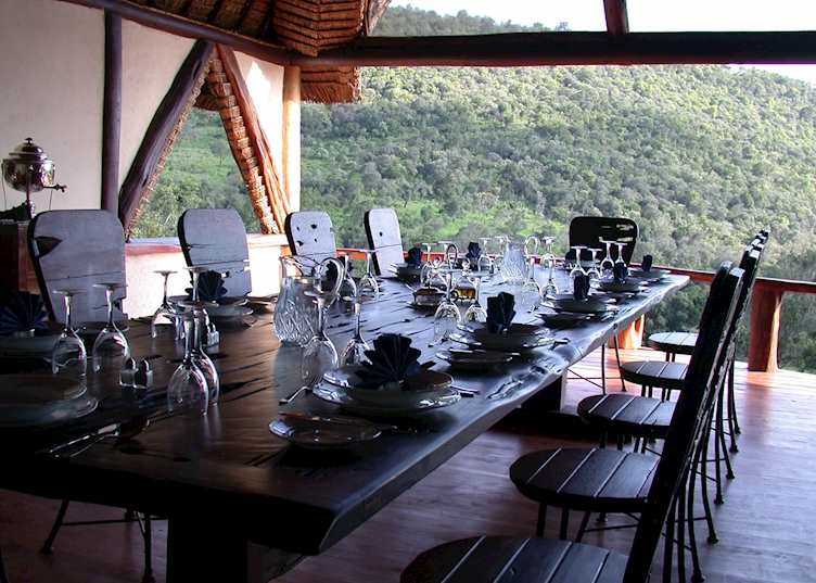 Dinning room, Saruni Camp