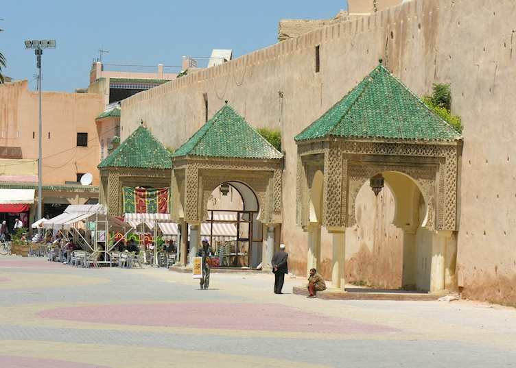 Main square in Meknes