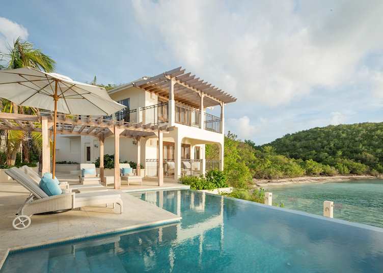 Rock Cottage pool, Blue Waters Resort, Antigua