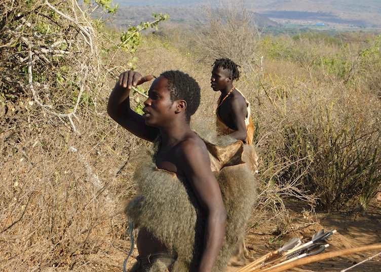 Hunting with the Hadzabe tribe