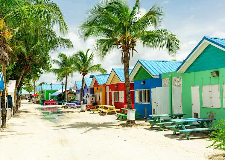 Row of houses, Barbados