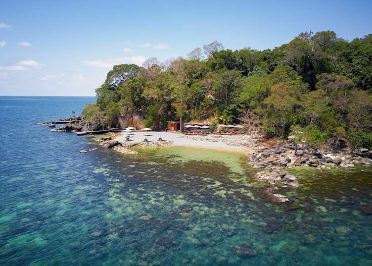 Six Senses Krabey Island beach