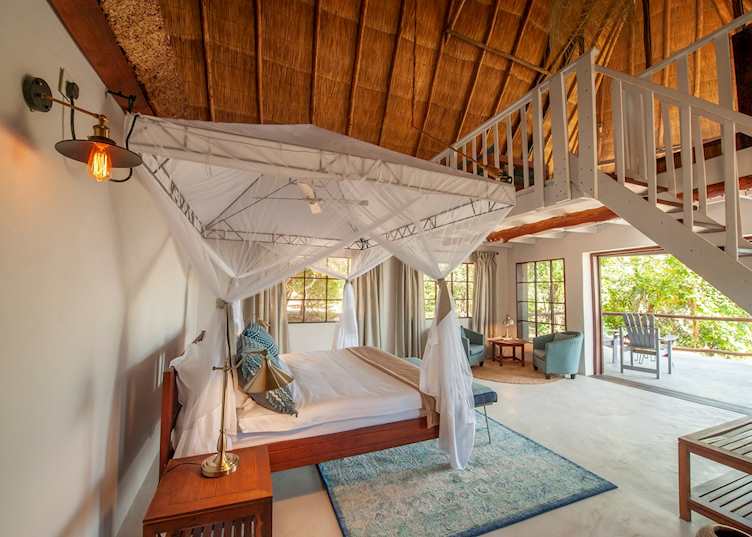 Luxury Suite at Kafunta River Lodge, South Luangwa National Park