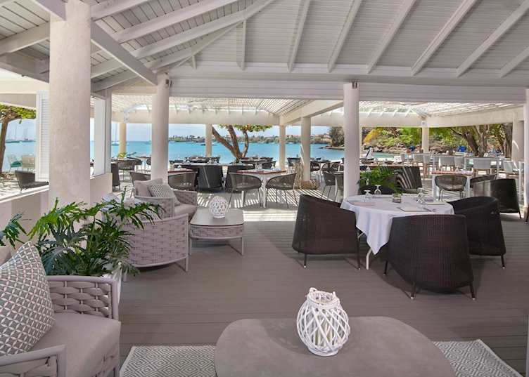 Beach Club restaurant, Calabash, Grenada