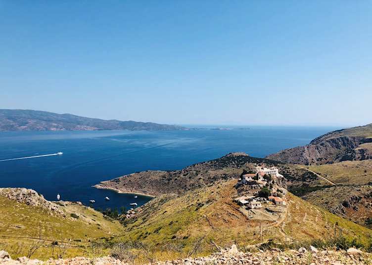 Views from the hike, Hydra