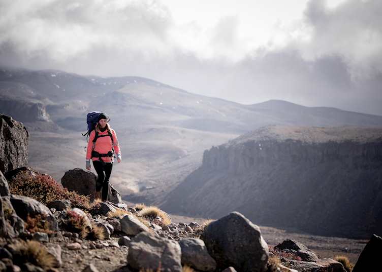 Hiking in Tongariro National Park