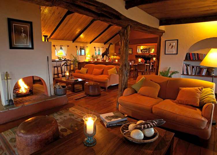 Main building at Lewa Safari Camp