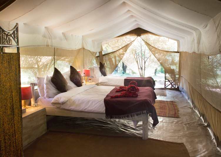 Tent at Speke's