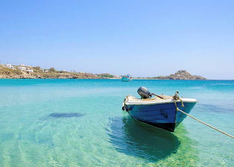 Milos boat