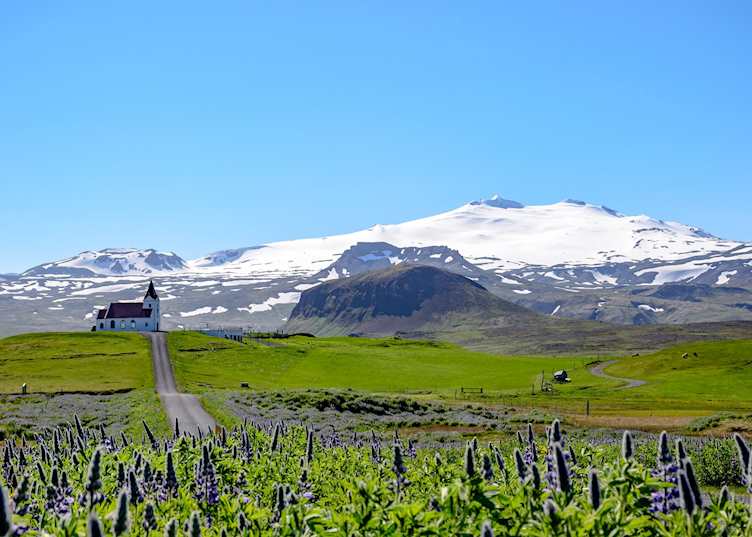Snæfellsjökull glacier