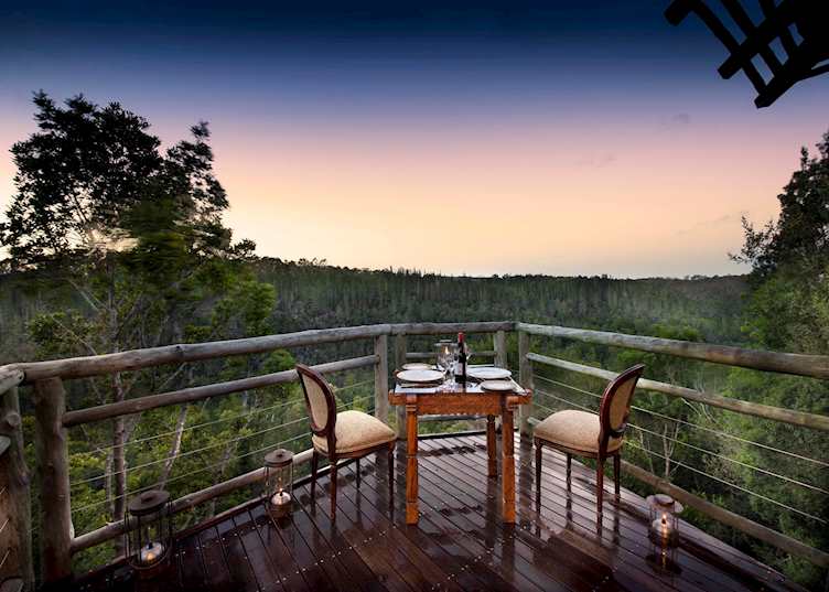 Suite deck, Tsala Treetop Lodge, Plettenberg Bay