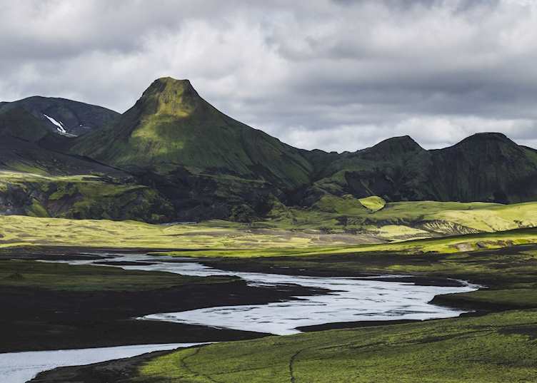 Landscape near Kirkjubæjarklaustur