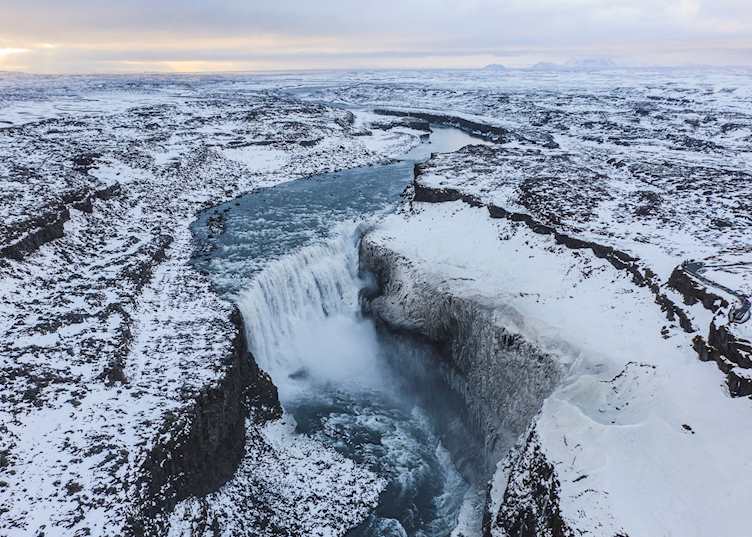 Dettifoss in winter