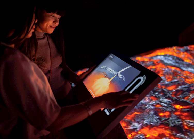 LAVA Centre interactive exhibition