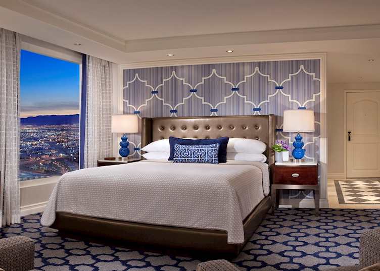Fountain View King room, Bellagio