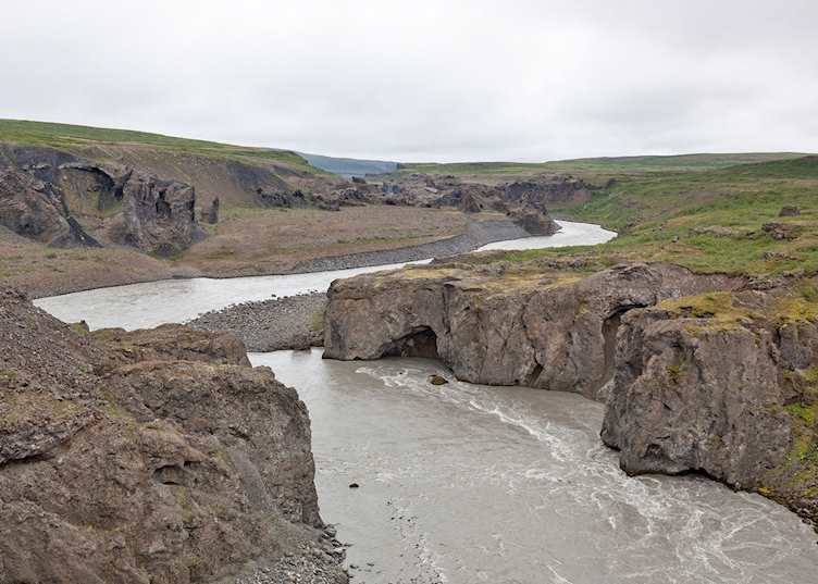 River rafting near Varmahlíð