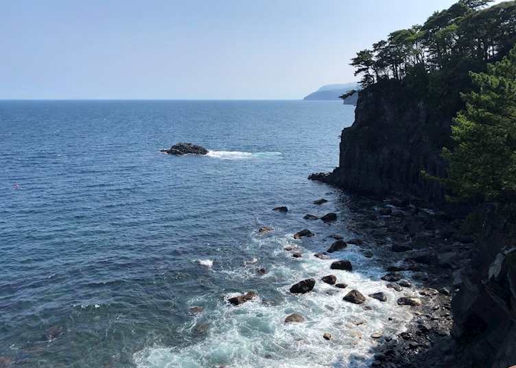 Izu Kogen cliffs