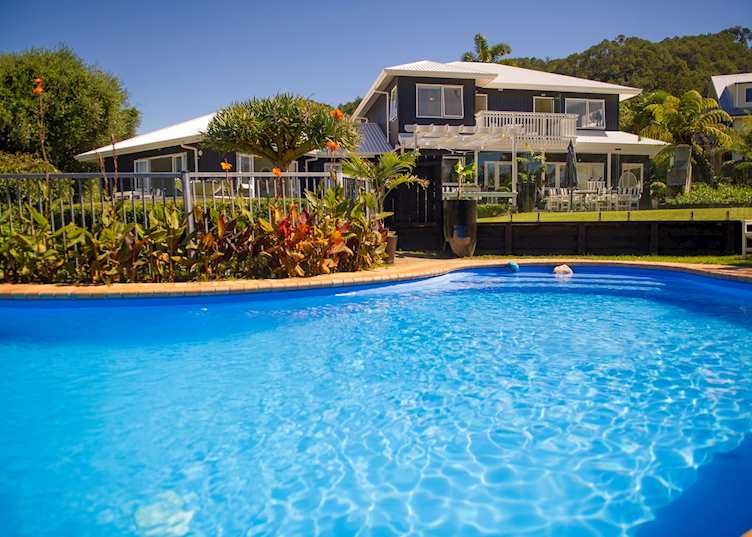 Pool at Hahei B&B