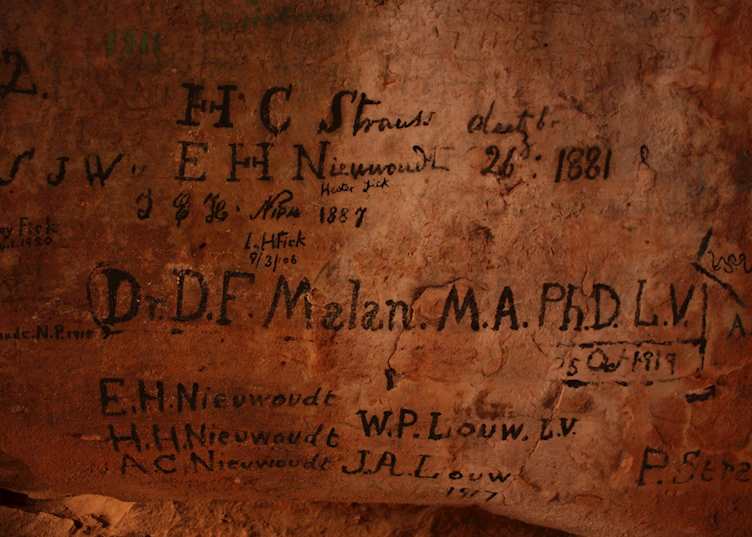 Stadsaal caves rock paintings, Cederberg Mountains