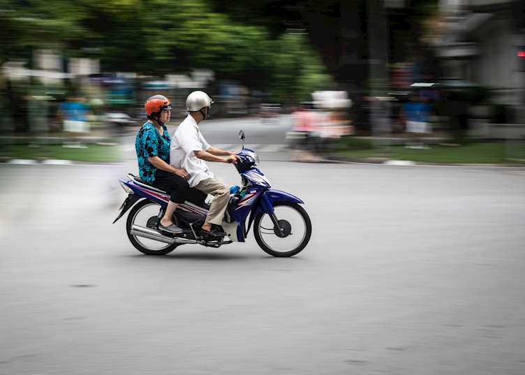 Hanoi motorbike