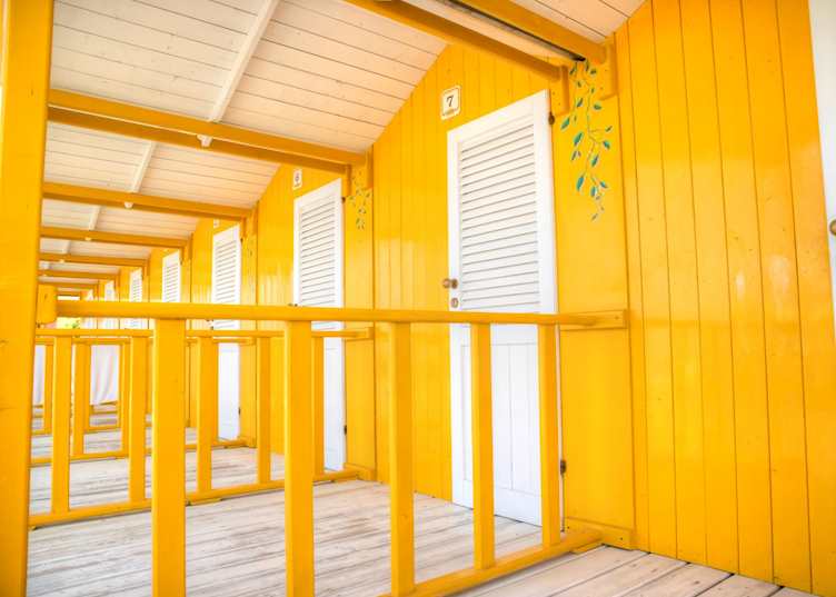 Bathing cabins, Forte dei Marmi