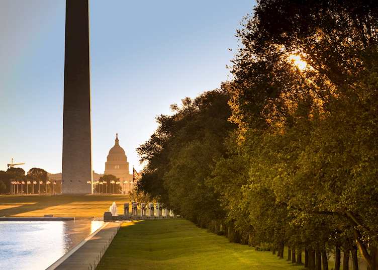 Washington Monument from the Lincoln Memorial
