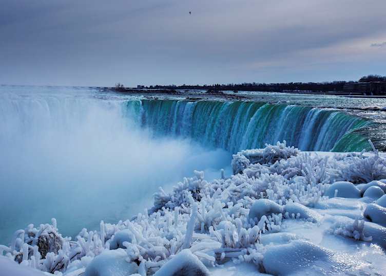 Niagara Falls in winter 