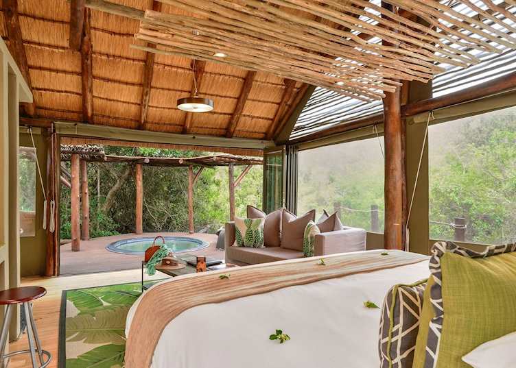 Superior tent, Bayethe Tented Lodge, Eastern Cape Game Areas