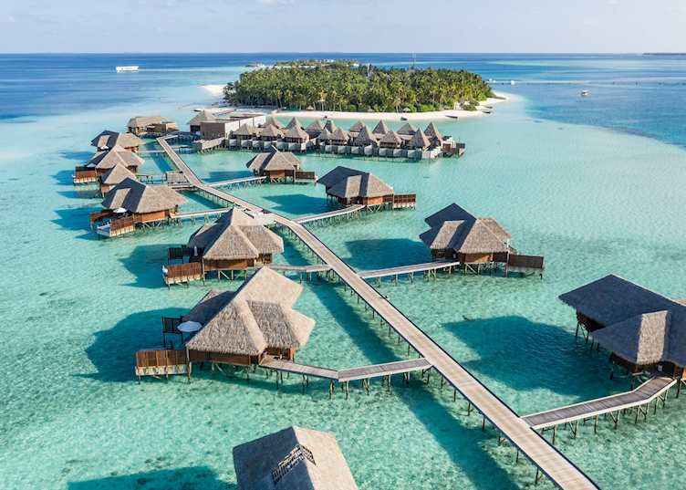 Overwater villas at Conrad Maldives Rangali Island