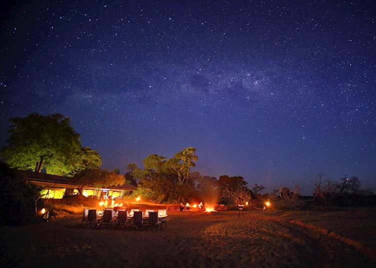 Dinner under the Milky Way at Kwihala 