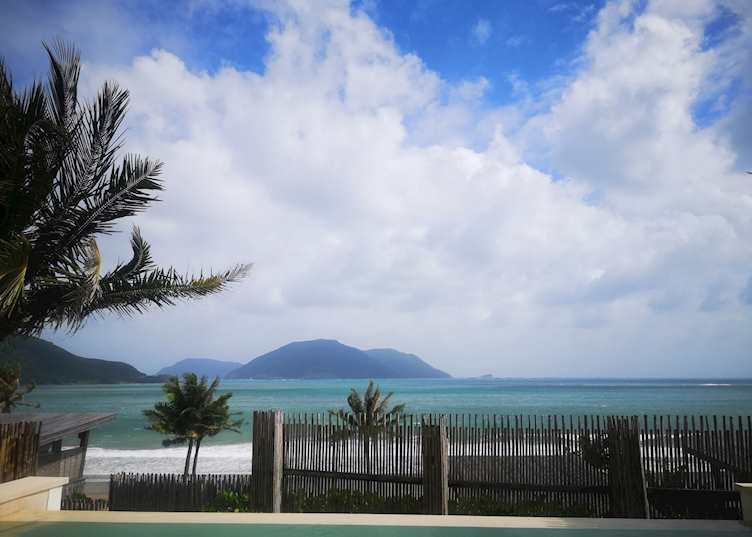 View from Ocean View Duplex Villa