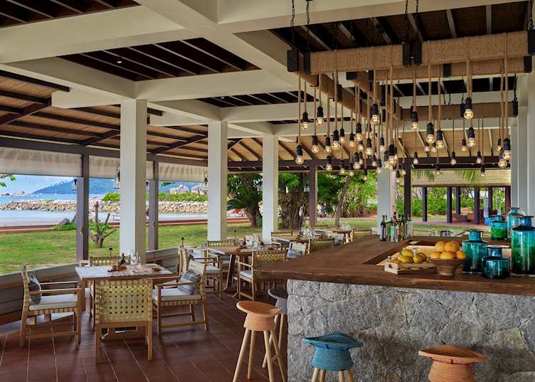 Island Café, Six Senses Zil Pasyon, Felicite Private Island