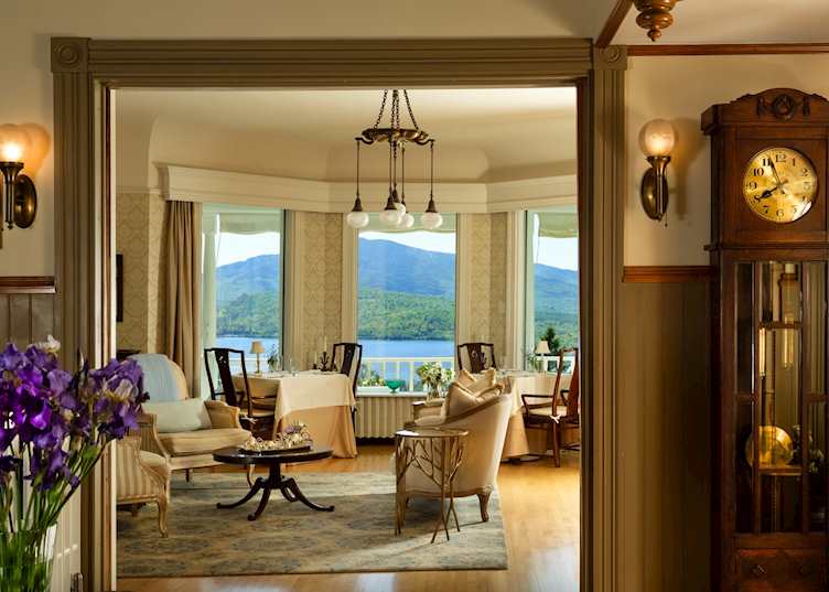Sitting room at Blair Hill Inn