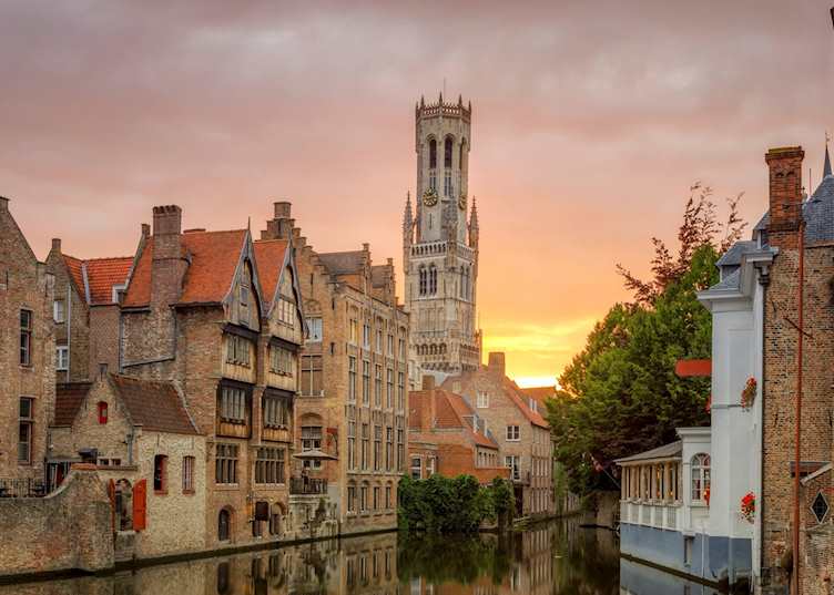 The Belfry of Bruges, Belgium