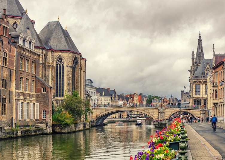Bridge over the Leie River, Ghent