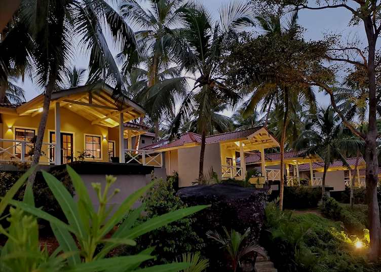 Bungalows with ocean view, Tabula Rasa, Galle
