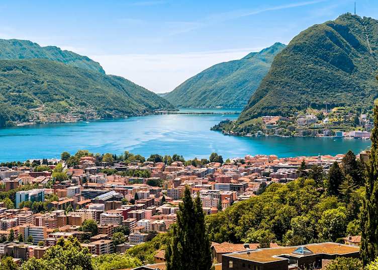 Lugano and San Salvatore
