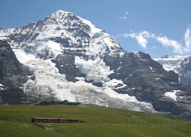 View of Mönch from Kleine Scheidegg