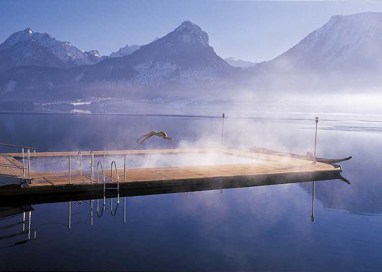 Year-round heated swimming area, Romantik Hotel Weissen Rössl